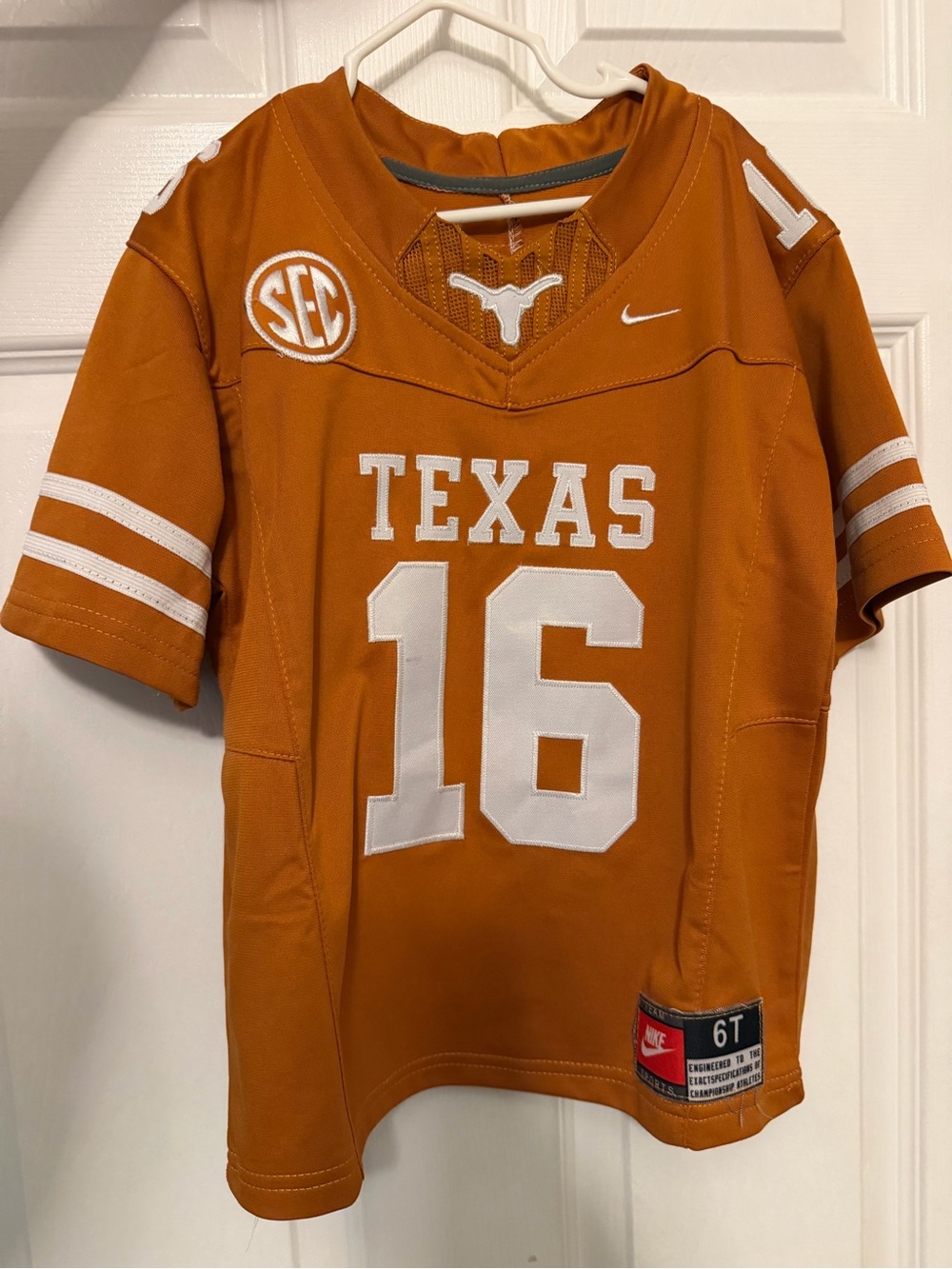 Nike Kids' Texas Longhorns Football Jersey Arch Manning - youth small 6T
